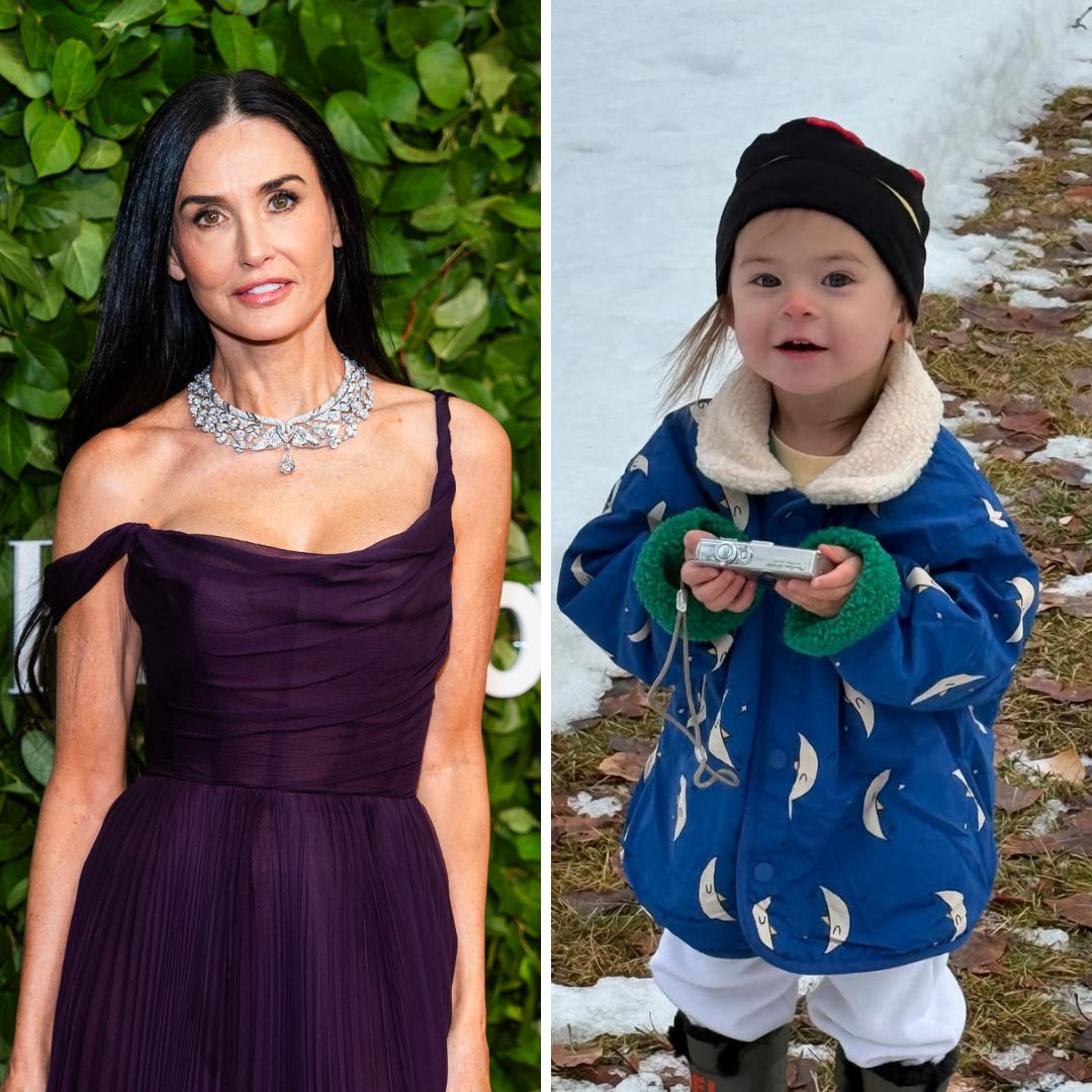 Demi Moore, 63, receives adorable birthday surprise from granddaughter Louetta