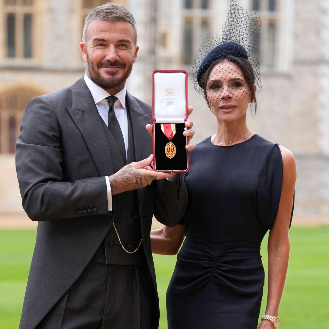 'Patriotic' Victoria Beckham breaks silence over husband David's long-awaited knighthood - watch