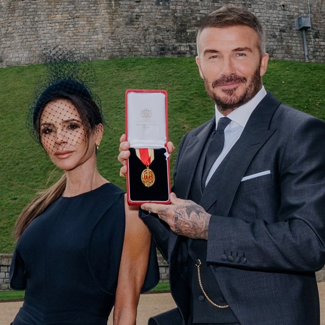 Victoria Beckham just rewore her Meghan Markle wedding hat at Windsor Castle