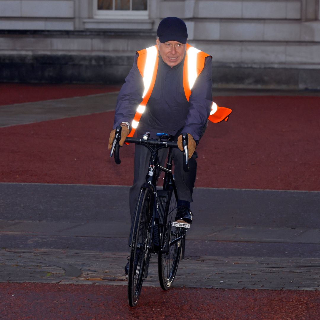 David Armstrong-Jones arrived to royal Christmas lunch on his bike 