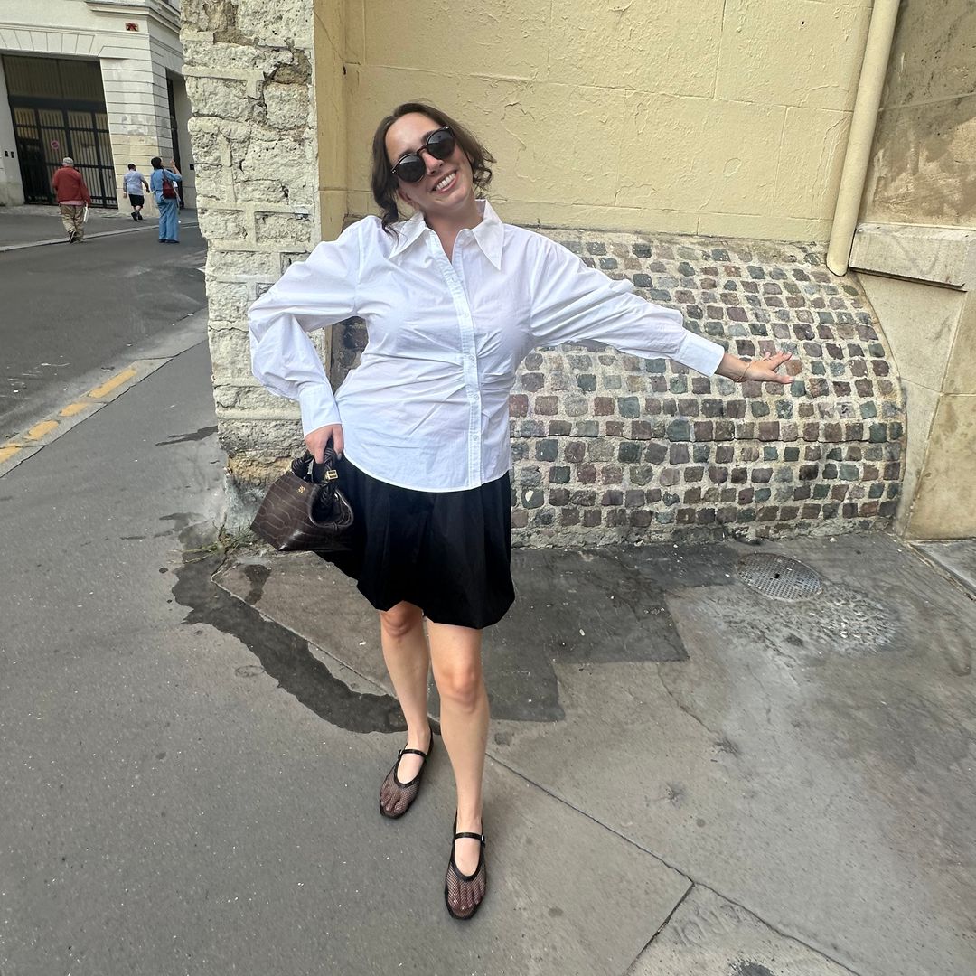 I get endless compliments on these $35 mesh flats from Target that look just like the $950 Alaïa designer pair