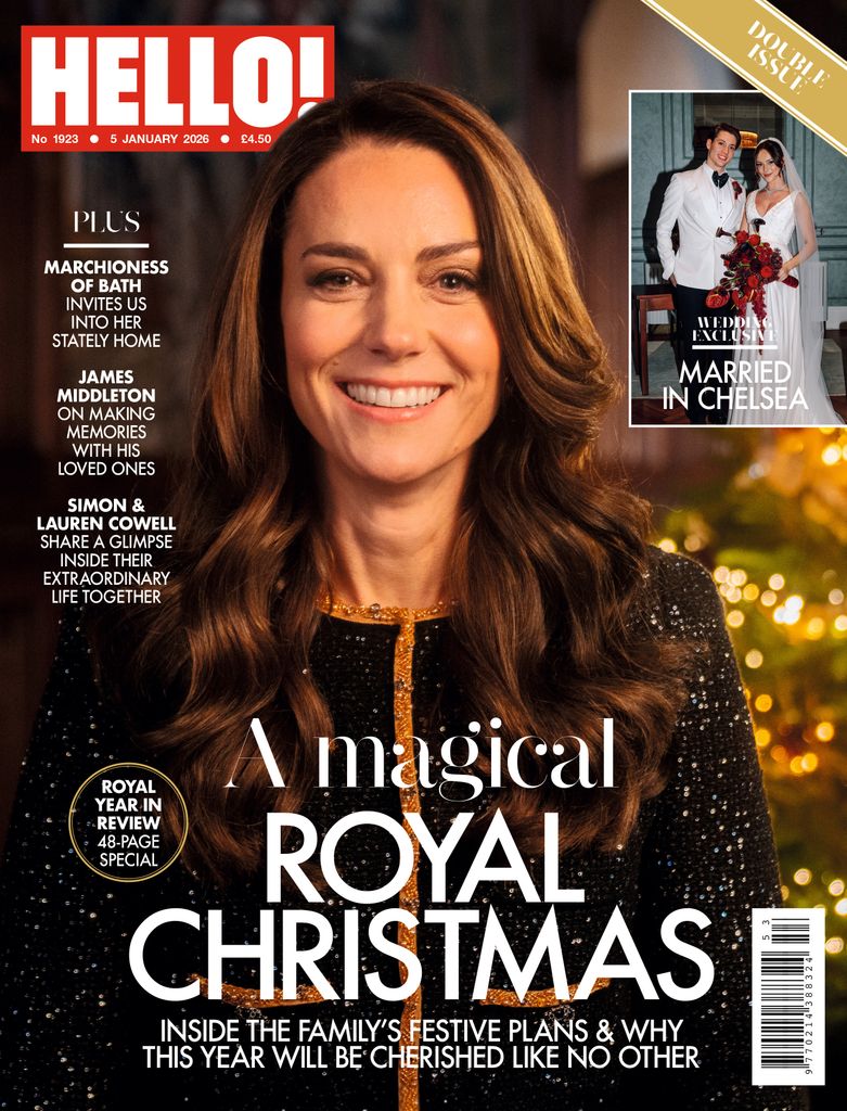 Hello! Magazine Festive Cover with Kate Middleton, plus Made In Chelsea wedding exclusive