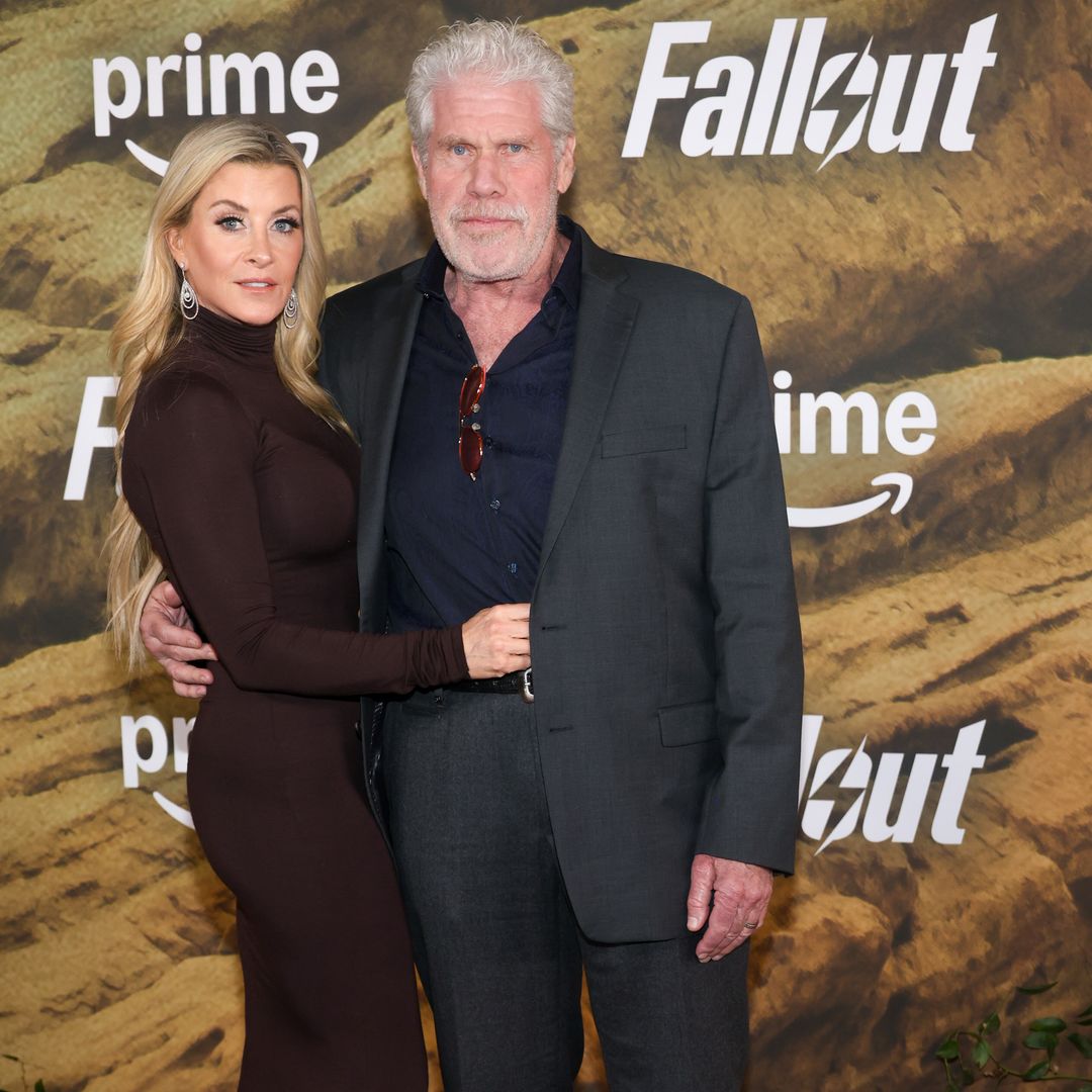 Hellboy star Ron Perlman, 75, and wife Allison Dunbar, 52, steal the show in rare red carpet appearance