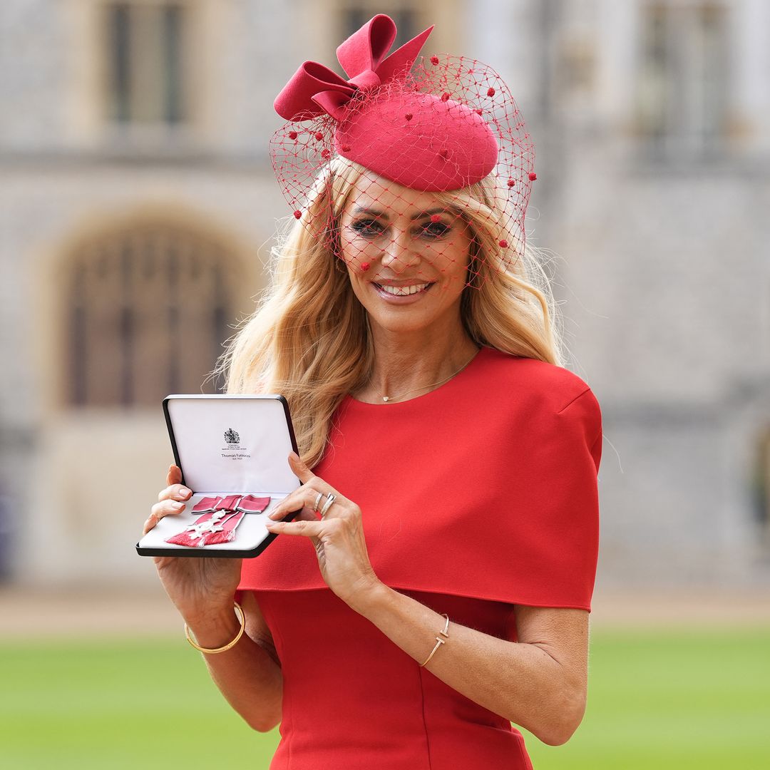 Strictly's Tess Daly receives 'greatest honour' by King Charles at Windsor Castle – best photos