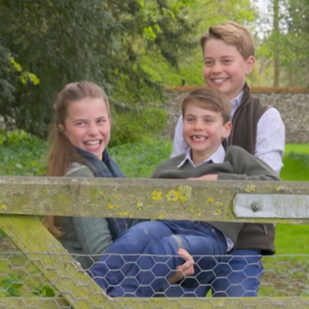 Prince George and Princess Charlotte's close sibling bond revealed in secret detail in family Christmas card
