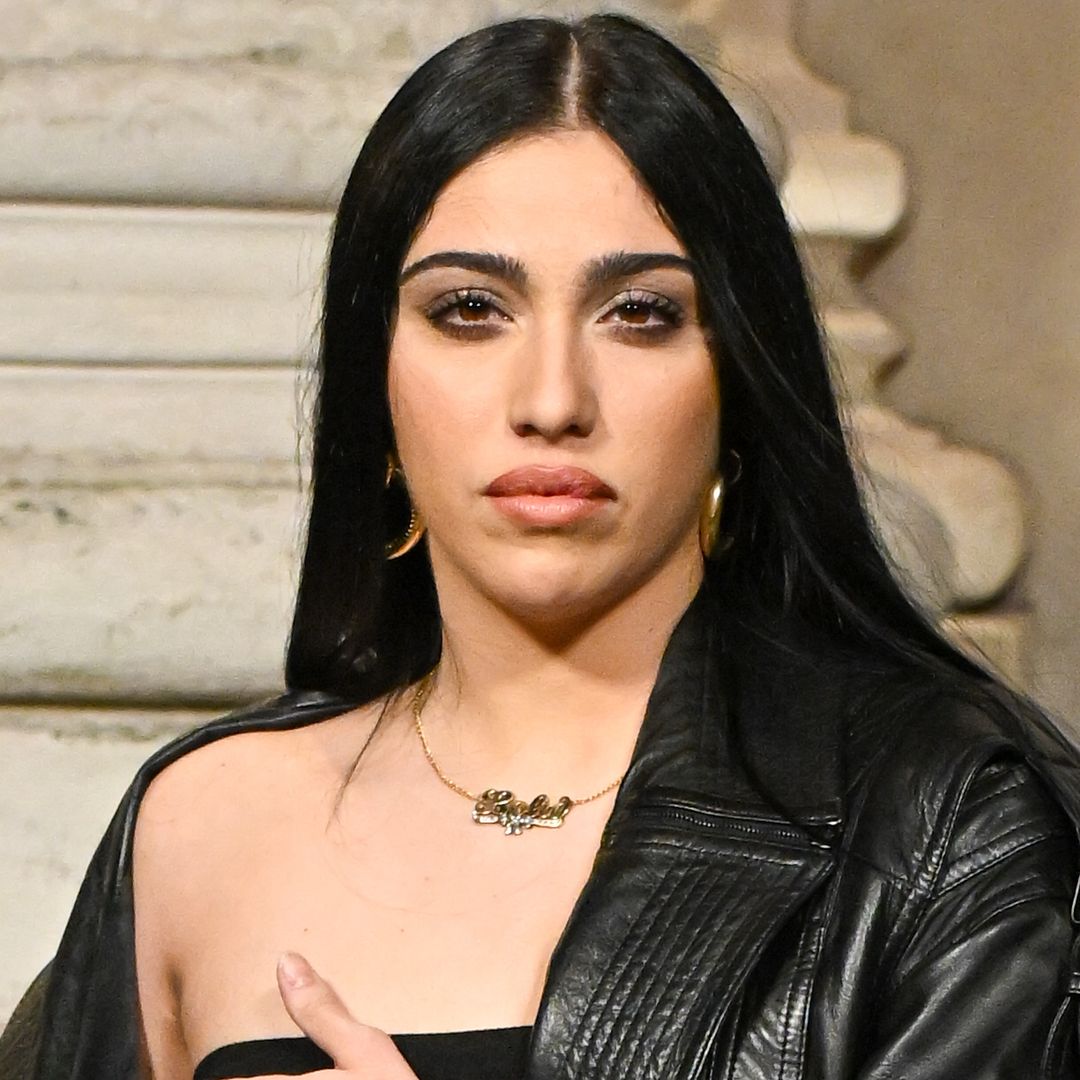 Madonna's daughter Lourdes Leon exposes model physique in red outfit