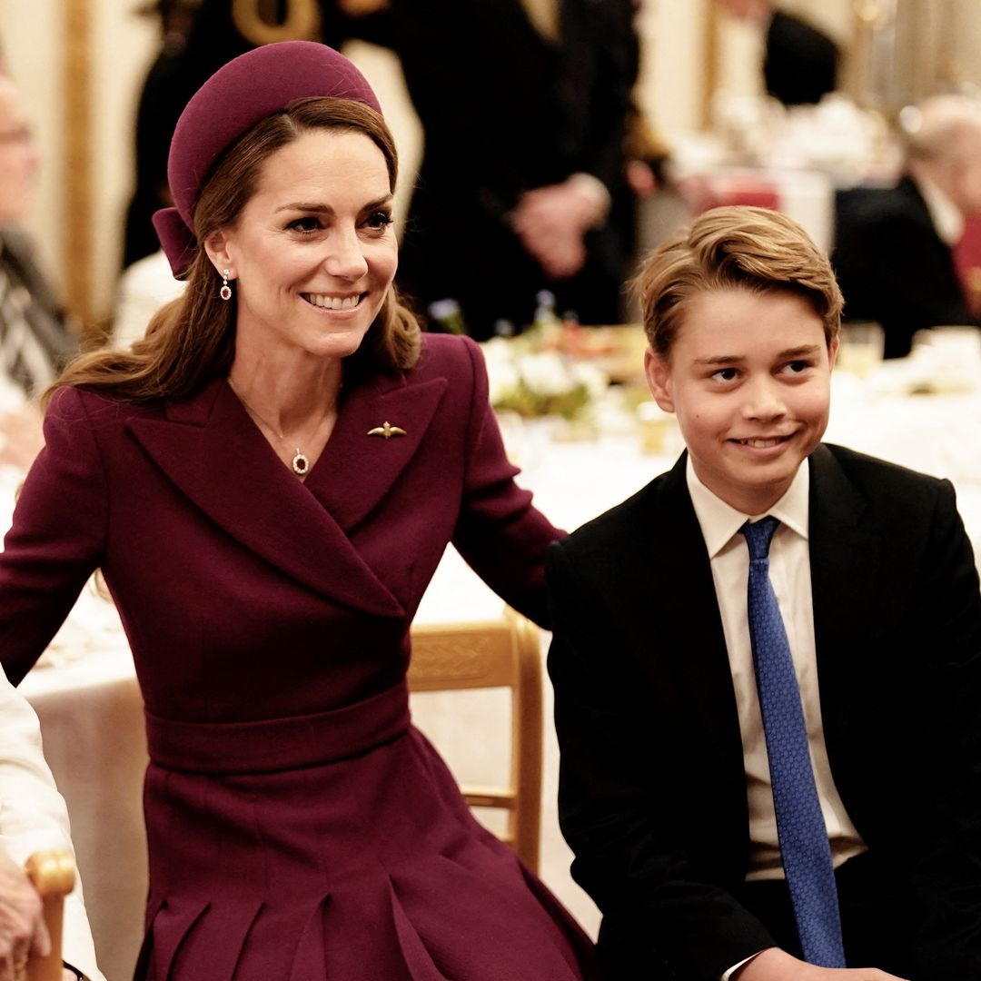 Prince George is the 'spitting image' of mum Kate in new photos - see the uncanny school days comparison