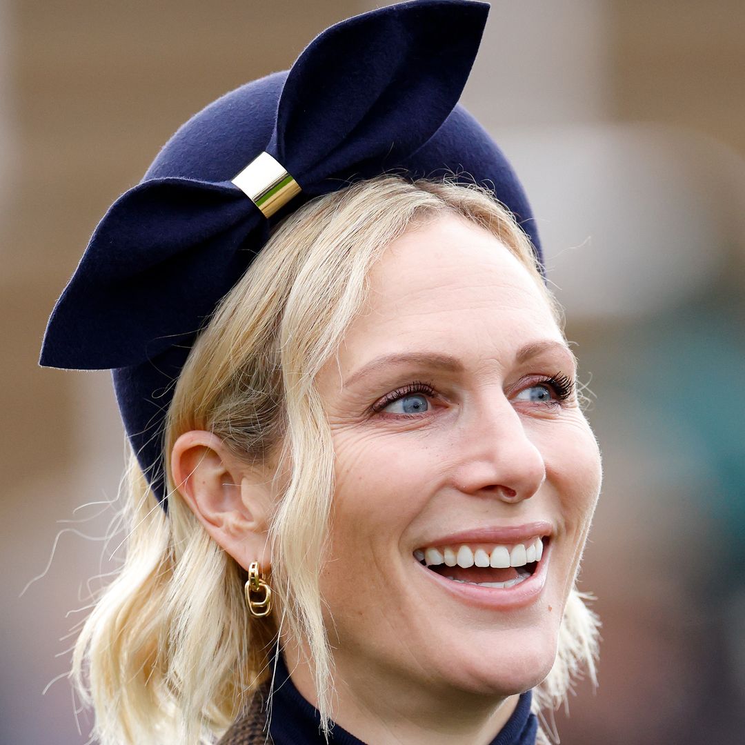 Zara Tindall exudes glamour in £400 caped coat