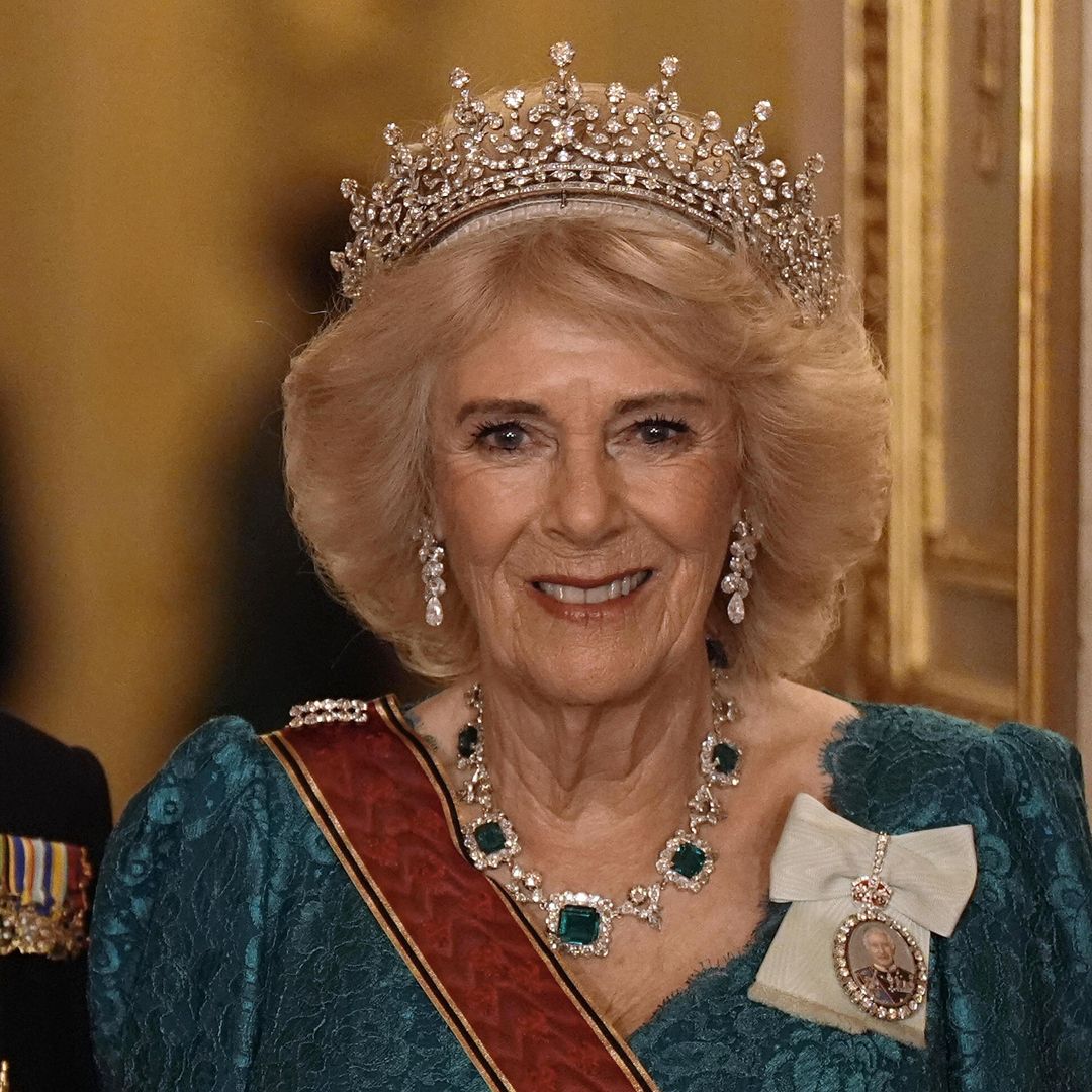 Queen Camilla radiates 'enduring sparkle' in late Queen's £8.5m wedding tiara