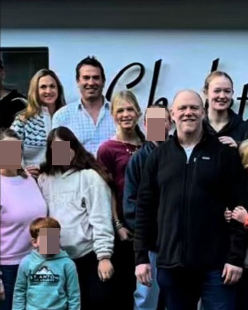 Harriet enjoyed a ski trip with her in-laws, including Zara Tindall